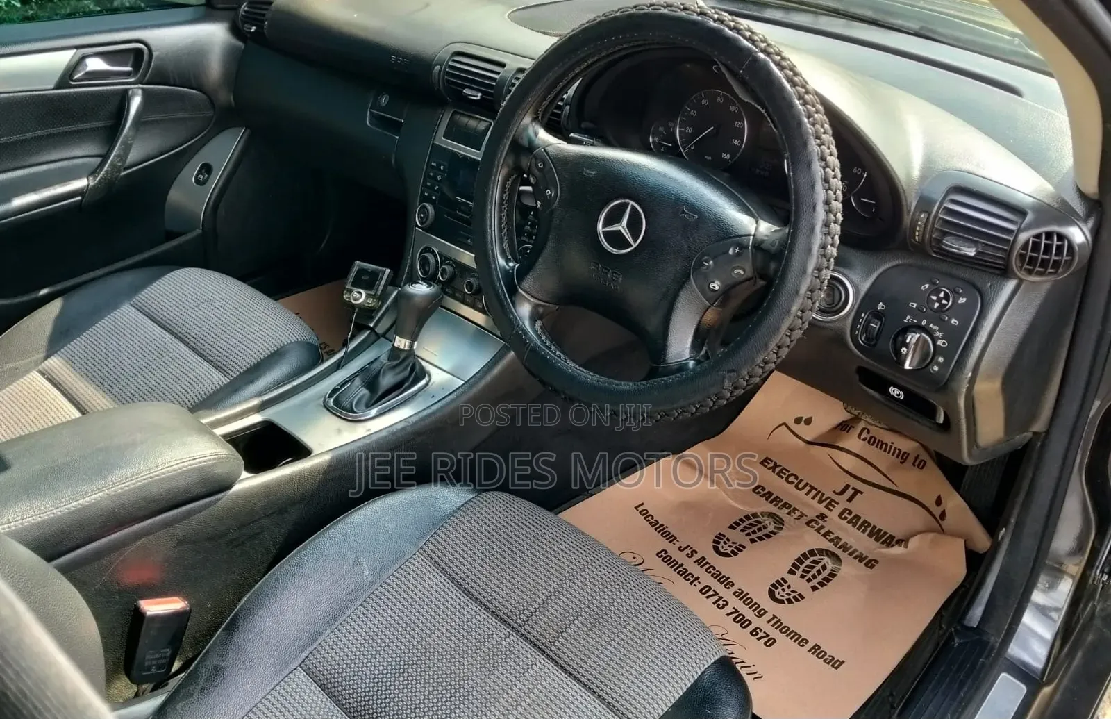 Mercedes-Benz C180 2006 Black