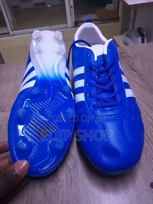 Blue Adidas Quality Football/Soccer Boots.
