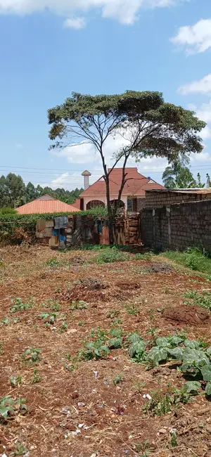 1/4 Acre of Land for Sale in Thogoto 100 Meters From Dagoreti Road.