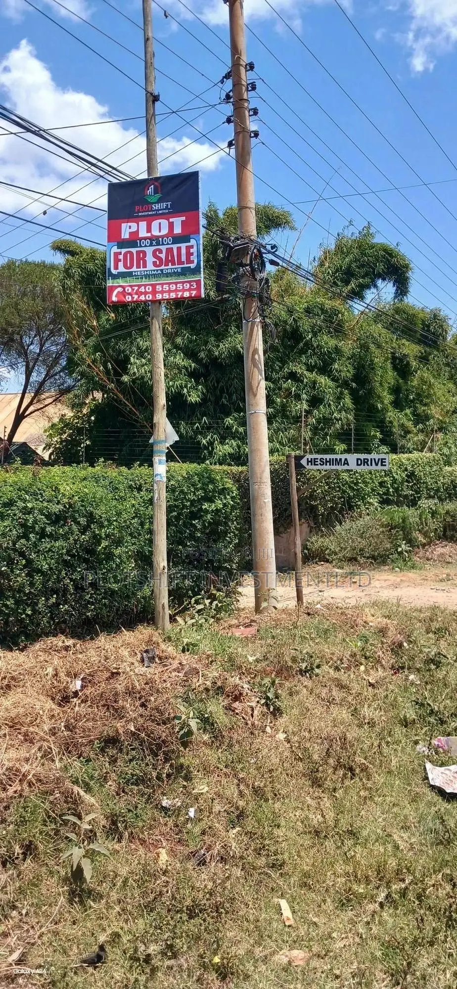 1/4 Acre of Land for Sale in Thogoto 100 Meters From Dagoreti Road.