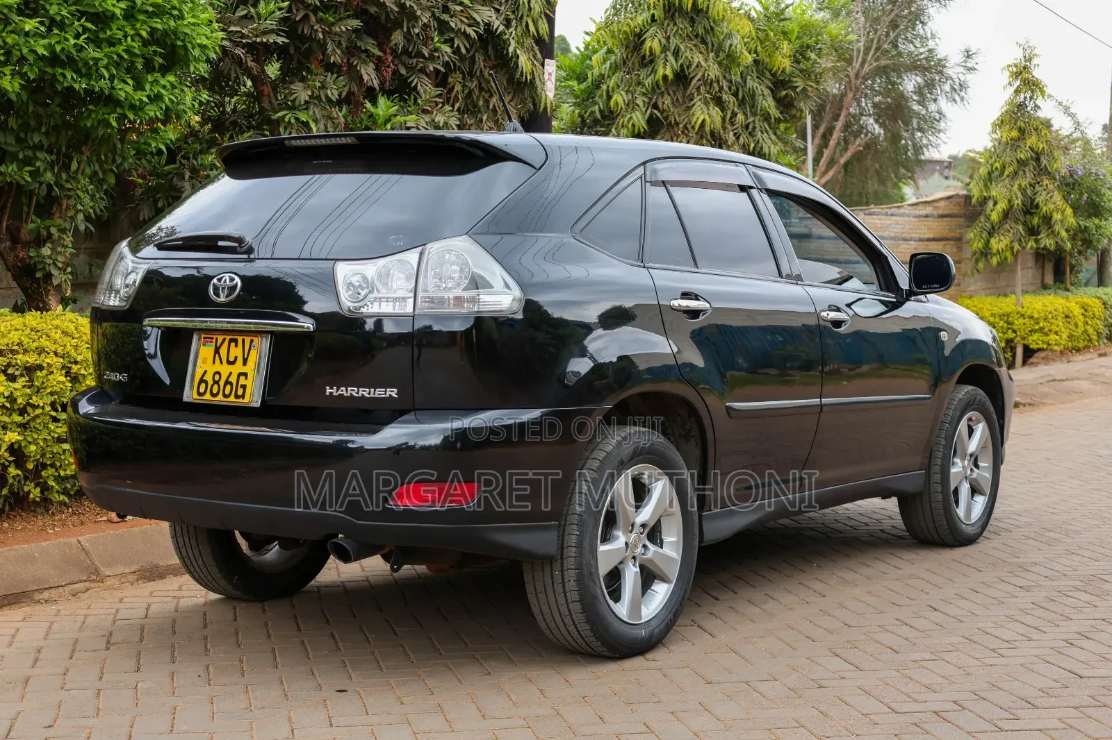 Toyota Harrier 2012 Black