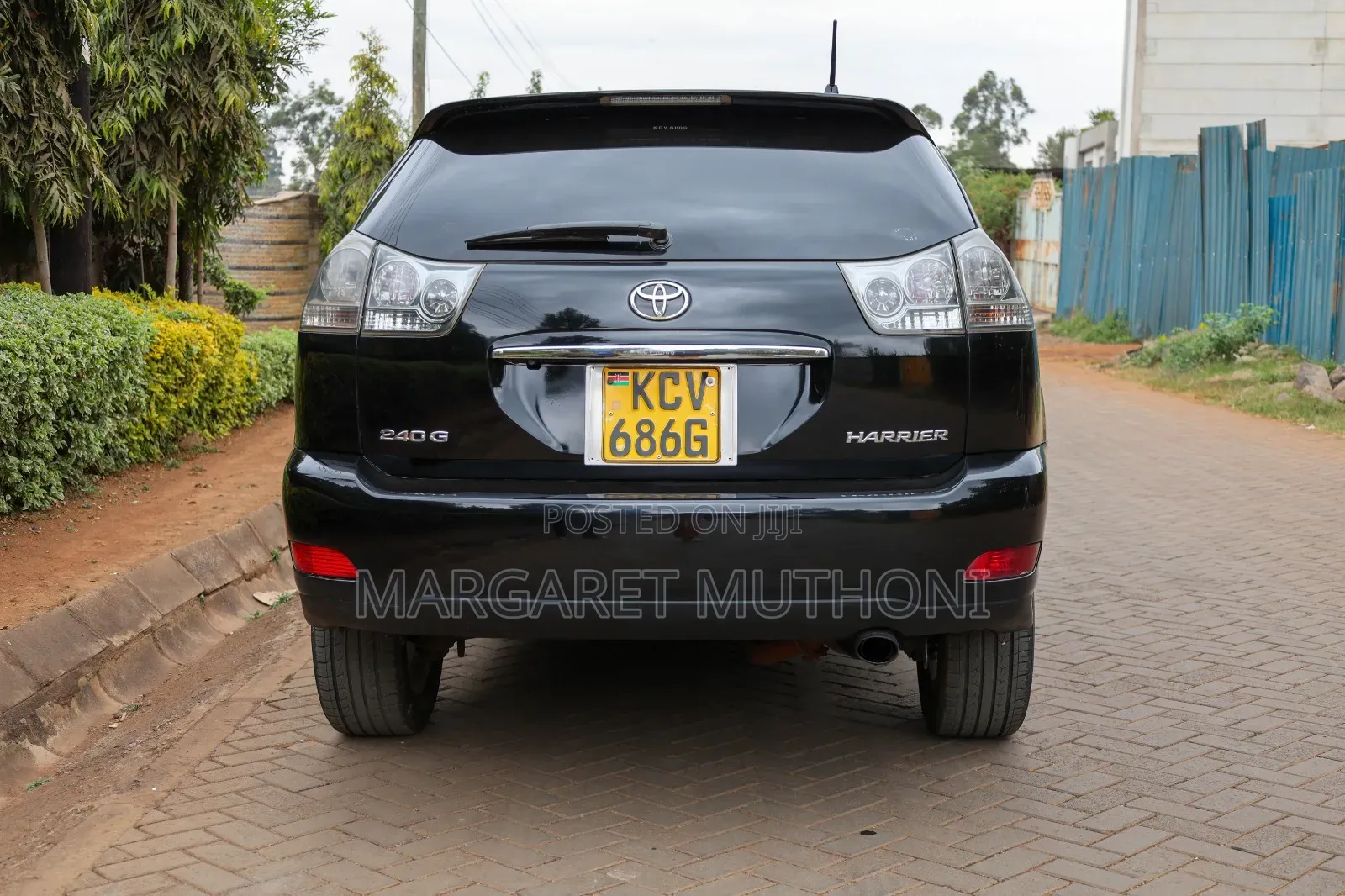 Toyota Harrier 2012 Black