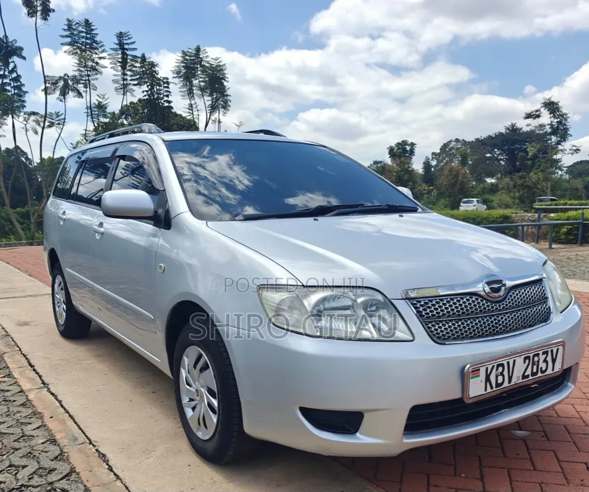Toyota Corolla Fielder 1.5 Petrol FWD 2006 Silver