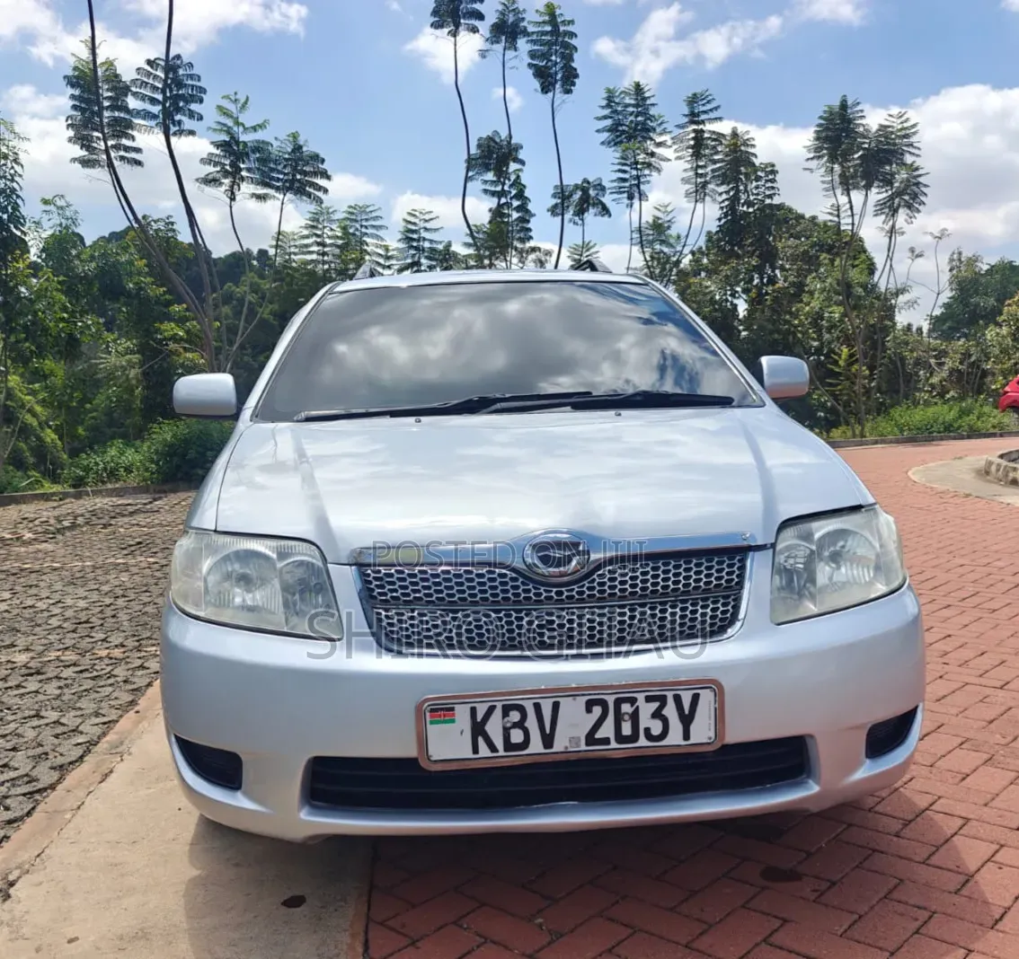 Toyota Corolla Fielder 1.5 Petrol FWD 2006 Silver