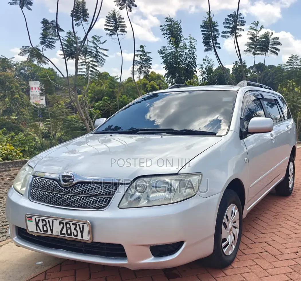 Toyota Corolla Fielder 1.5 Petrol FWD 2006 Silver