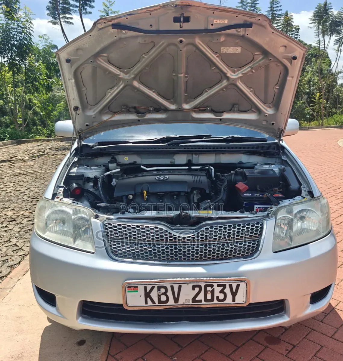 Toyota Corolla Fielder 1.5 Petrol FWD 2006 Silver