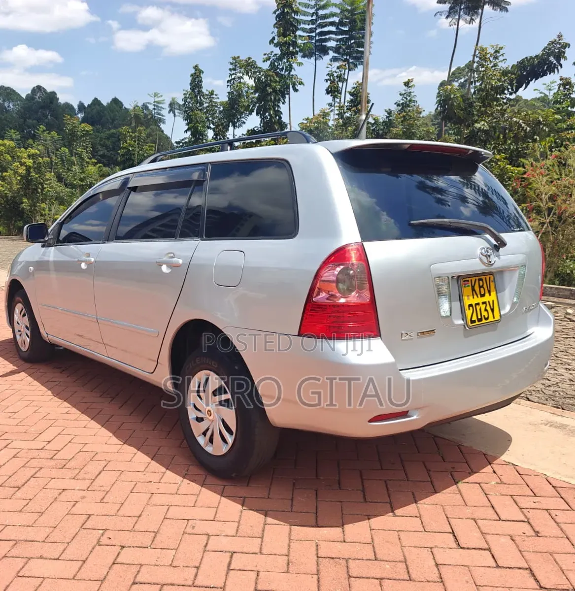Toyota Corolla Fielder 1.5 Petrol FWD 2006 Silver
