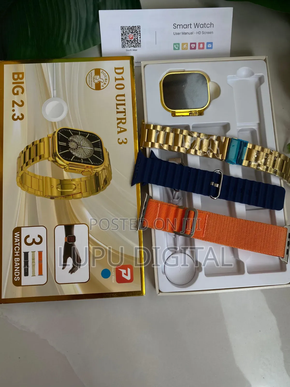 D10 Ultra 3 Smart Watch