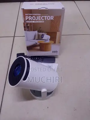 HY300 Mini Projector With Android13 and Internal Battery