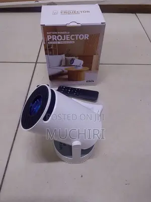 HY300 Mini Projector With Android13 and Internal Battery