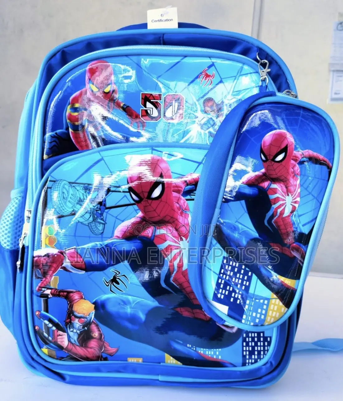 Cartoon Themed School Bag