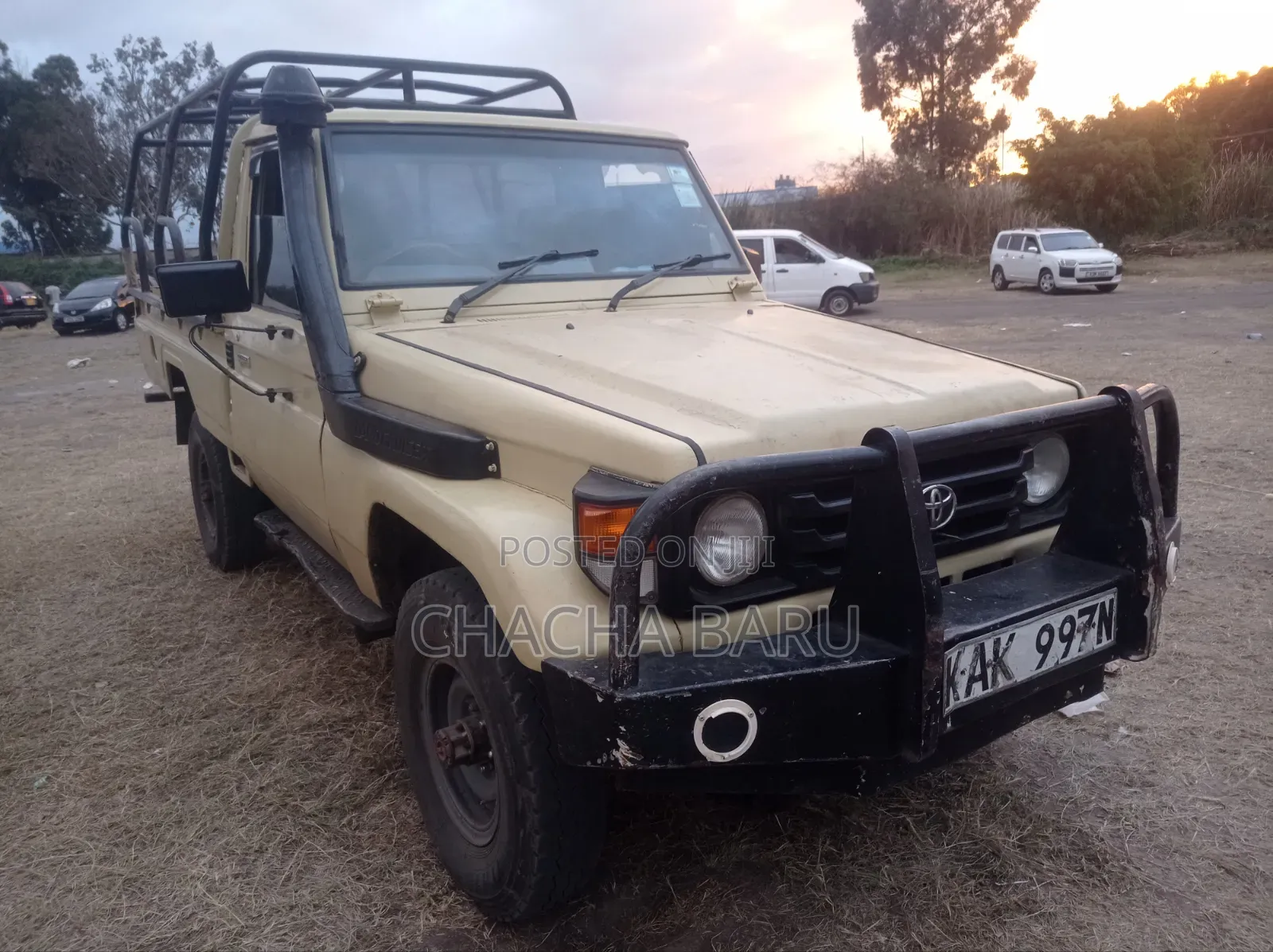 Toyota Land Cruiser 1998 Beige