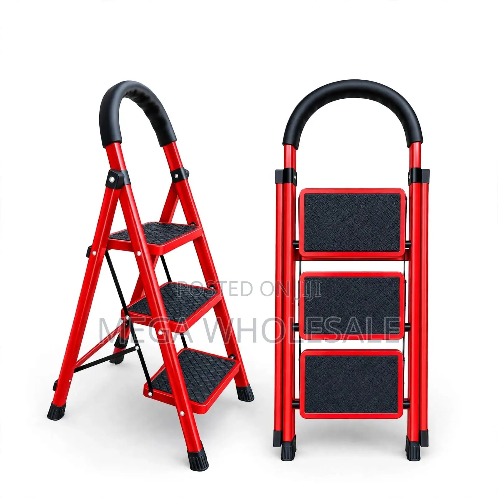 2,3,4 5 Step Folding Ladder Easy Storage for Installation Work