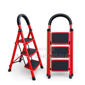 2,3,4 5 Step Folding Ladder Easy Storage for Installation Work