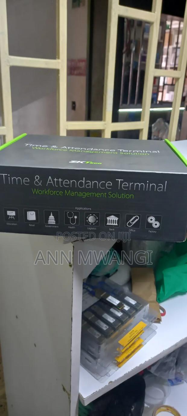 ZKTeco Biometric - main view