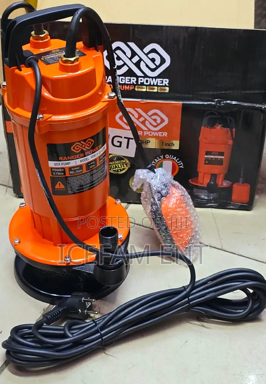 Ranger Power QDX 32m Submersible Water Pump/1hp Submersible Pump