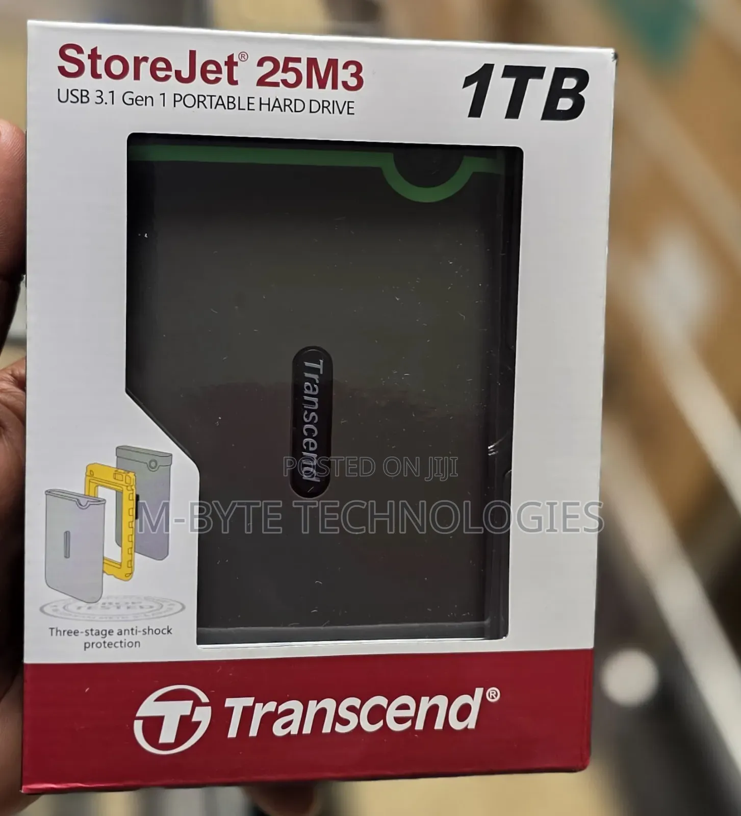 Brand New Transcend External Hard Drive