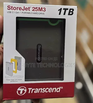 Brand New Transcend External Hard Drive