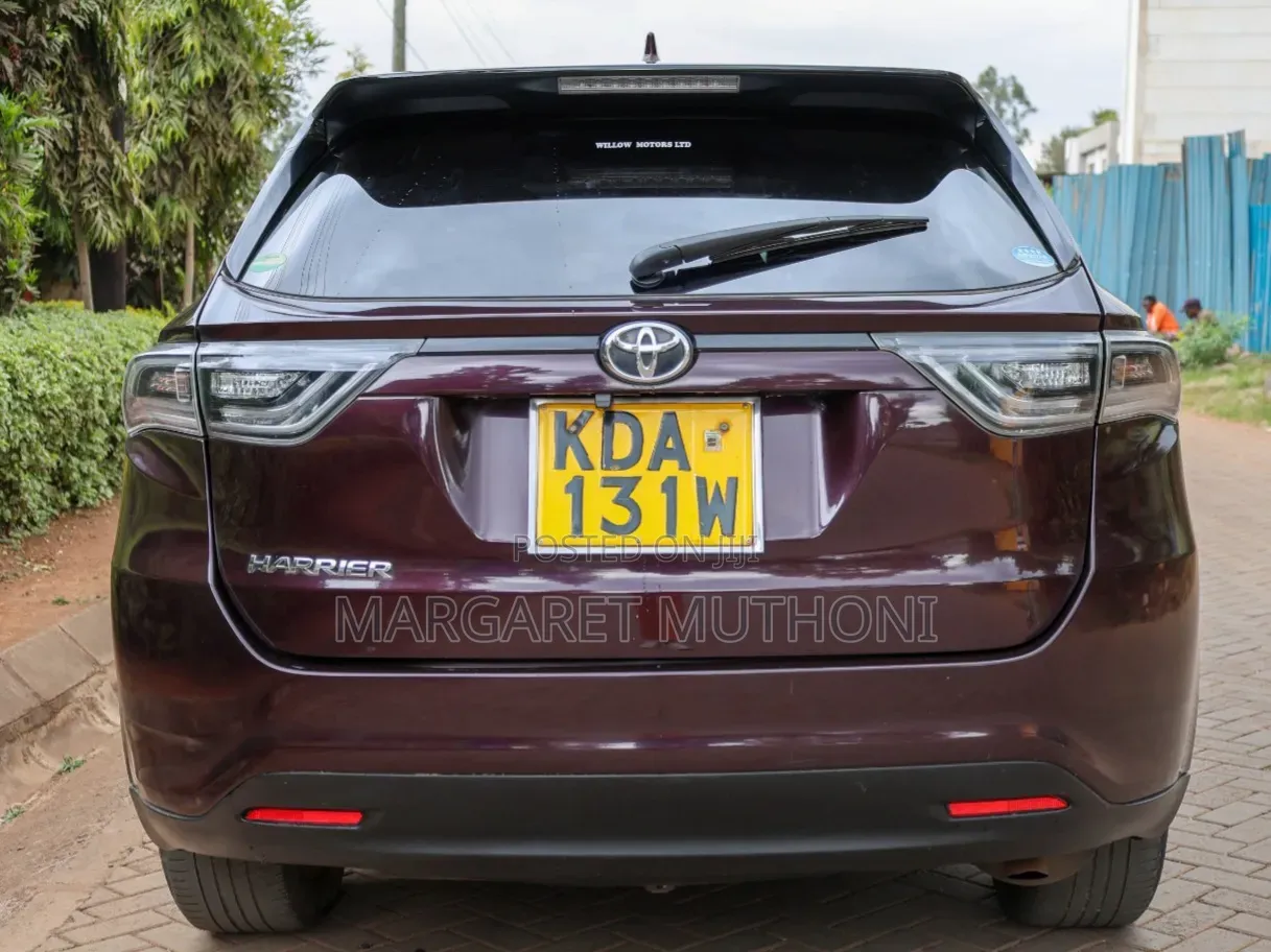 Toyota Harrier 2014 Maroon