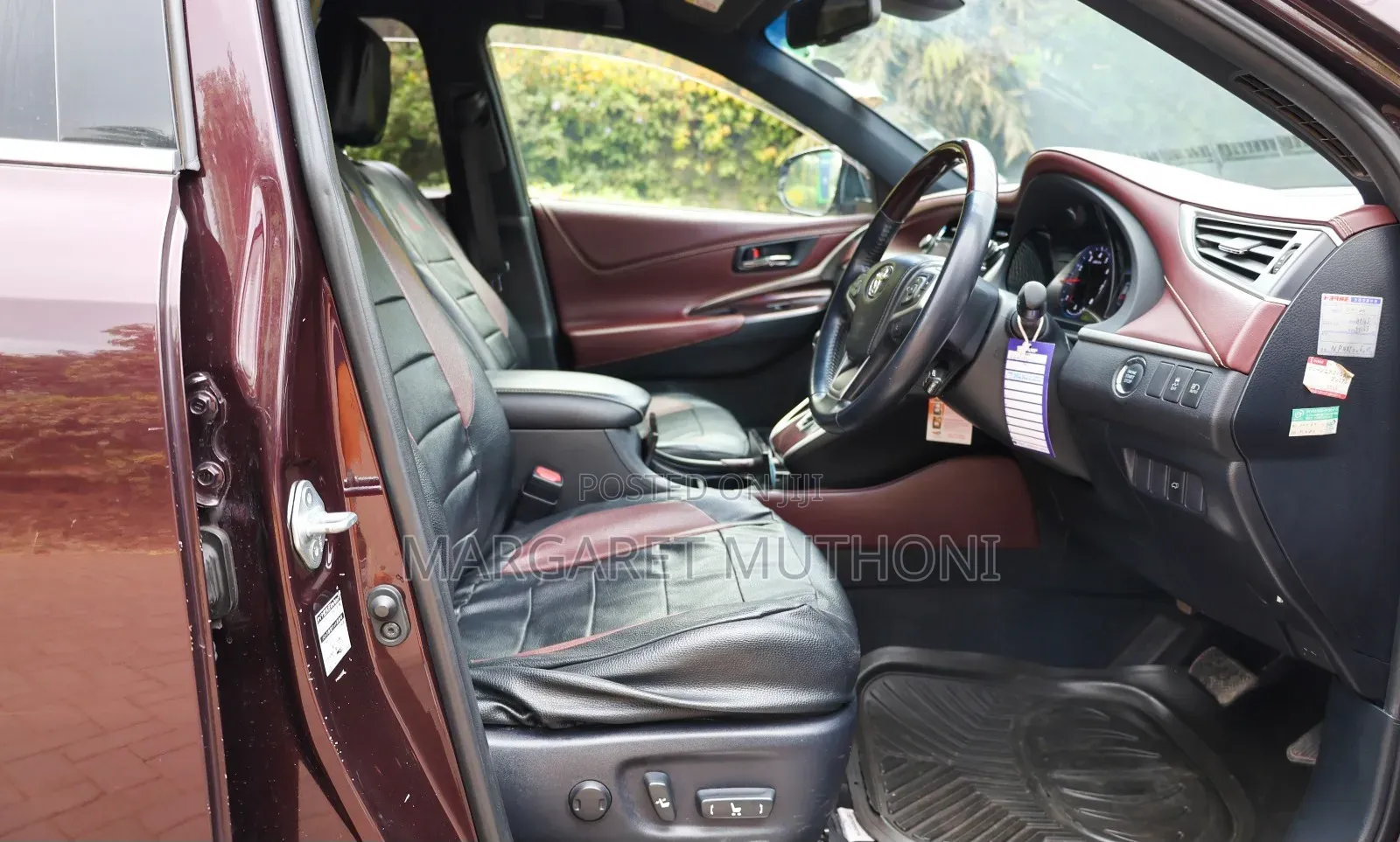 Toyota Harrier 2014 Maroon