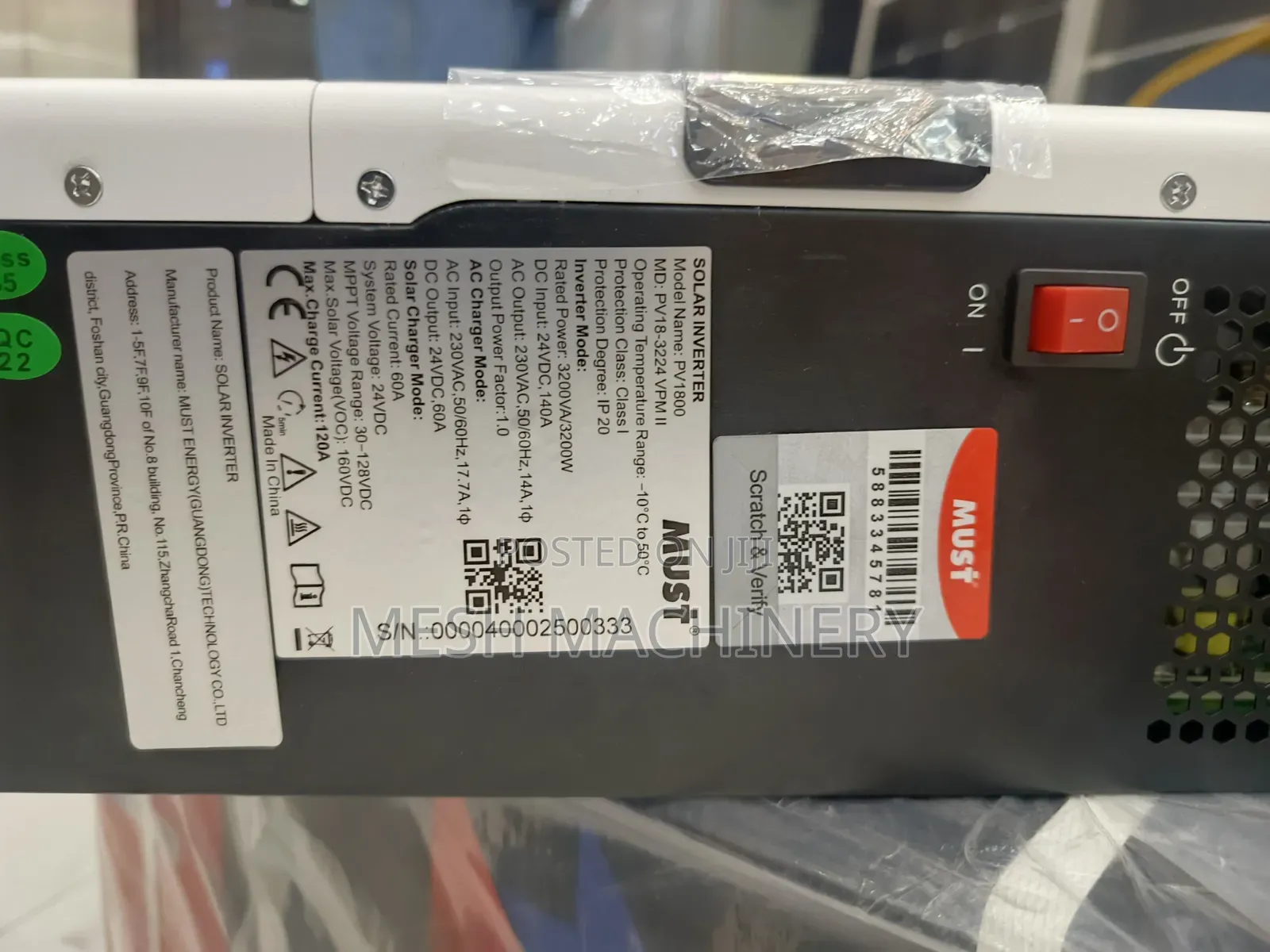 Must Hybrid Inverter 3200w
