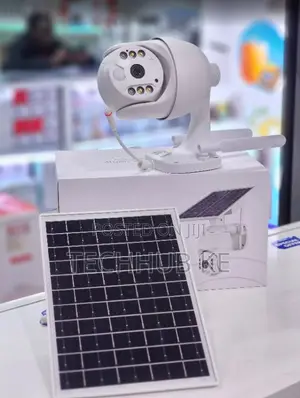 Solar Powered Sim Card 4g GSM PTZ 360 Camera – With Colored Vision