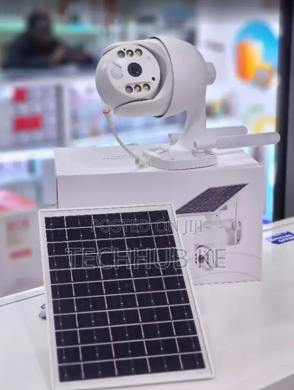 Solar Powered Sim Card 4g GSM PTZ 360 Camera – With Colored Vision