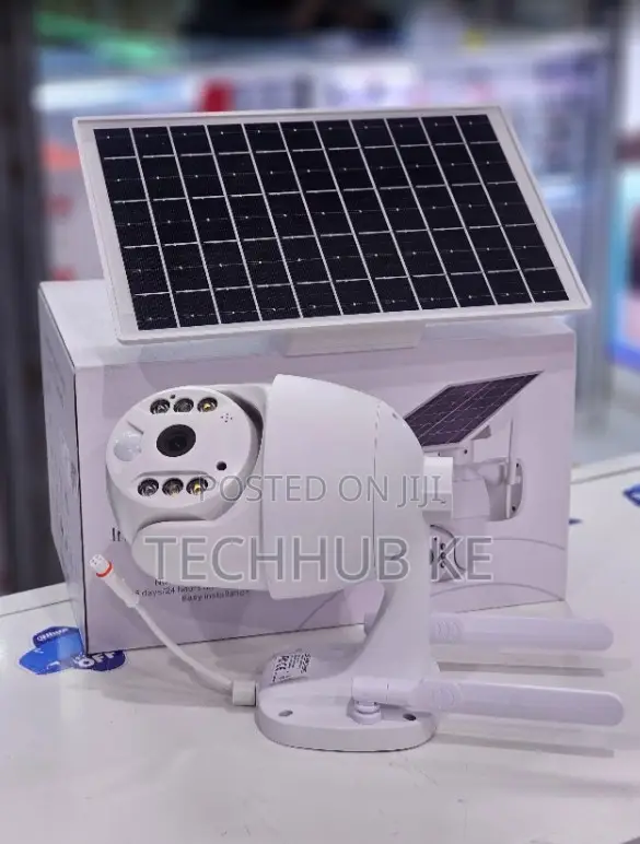 4mp Simcard 4g Wireless Outdoor Ubox CCTV Camera Solar Powered