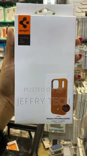 Spigen Enzo Atamid MagFit Case Retail for the iPhone 17 Pro Max