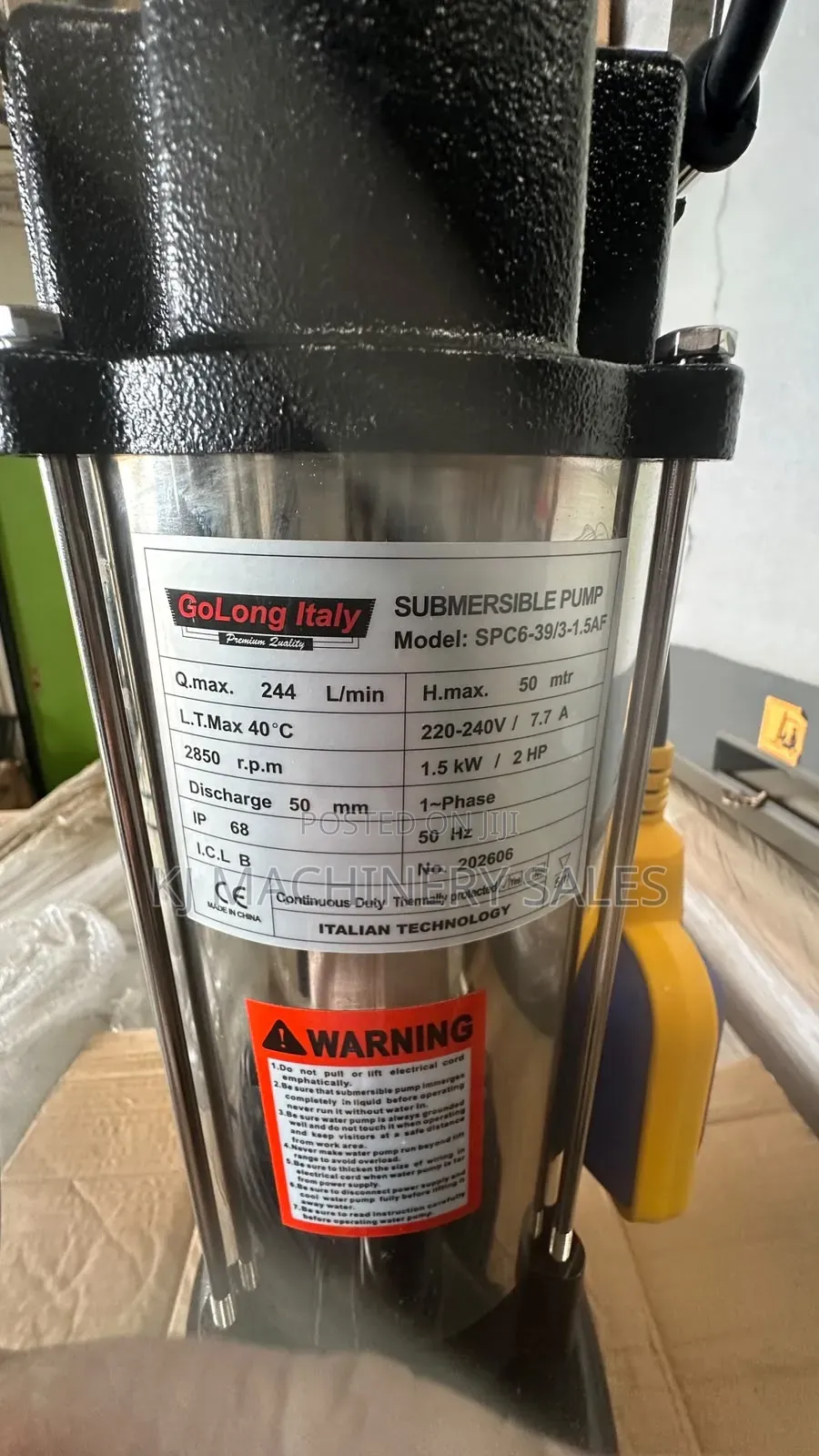 Shallow Well Submersible Pump