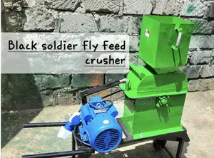 Black Soldier Fly Organic Feeds Crusher Machine.