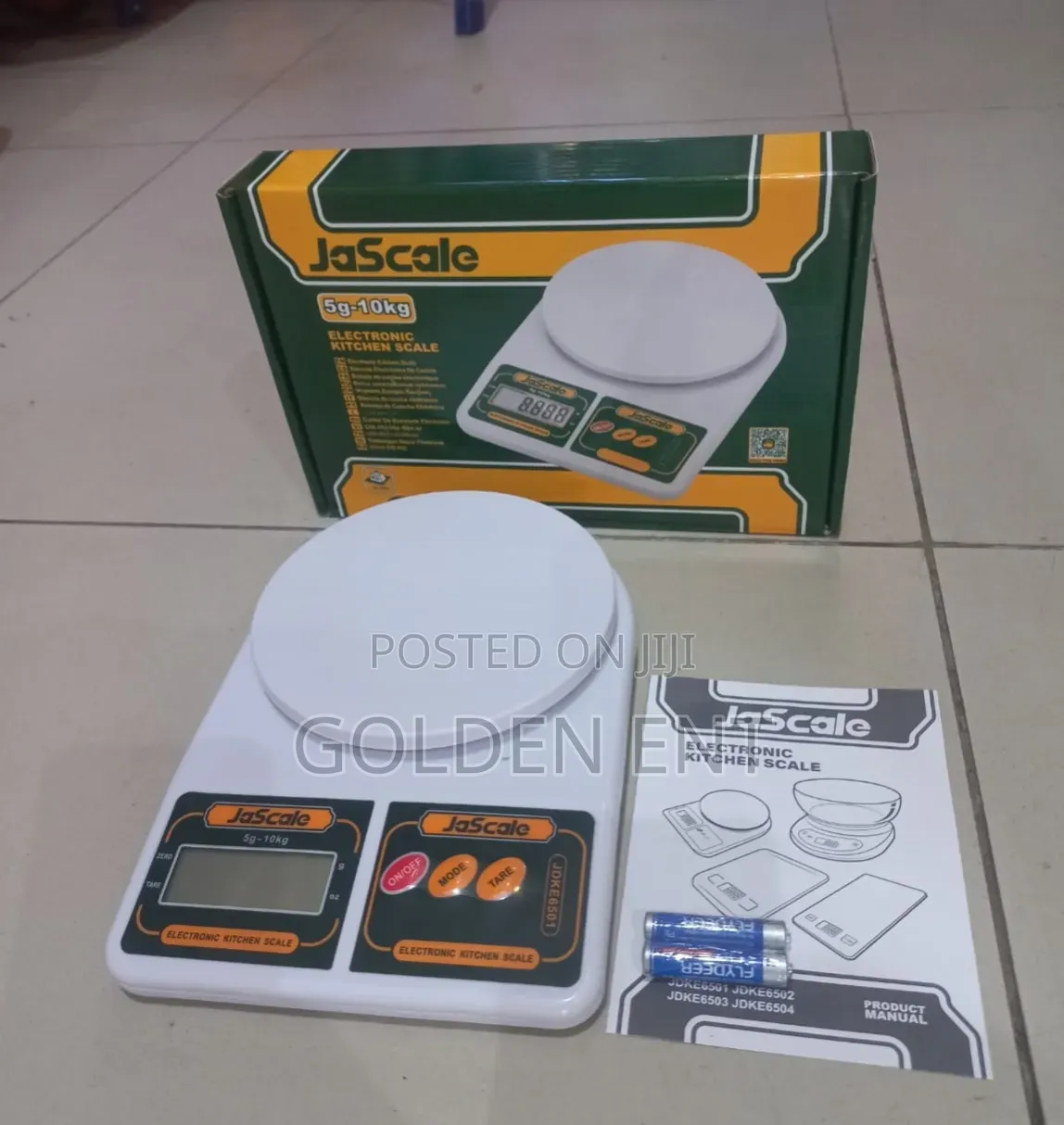 Jadever Electronic Kitchen Scale/5-10kg Kitchen Scale