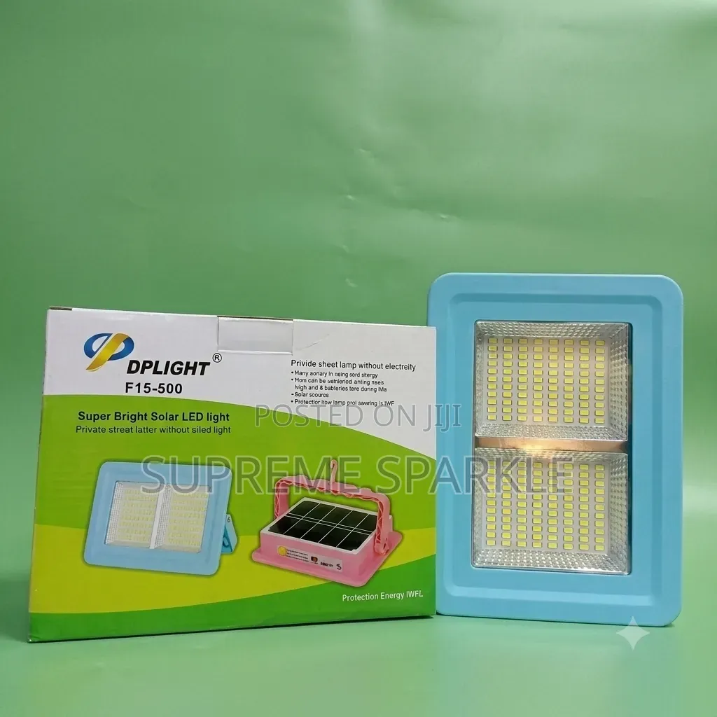 Solar Floodlight DPLIGHT F15-500 Outdoor Rechargeable Lamp