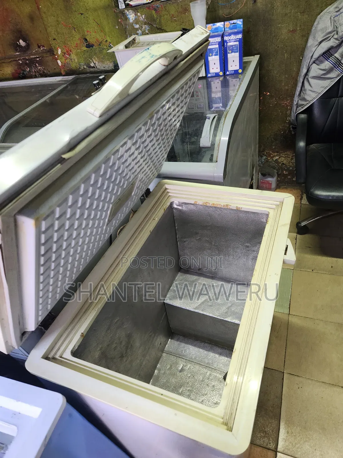 White Medium Freezer