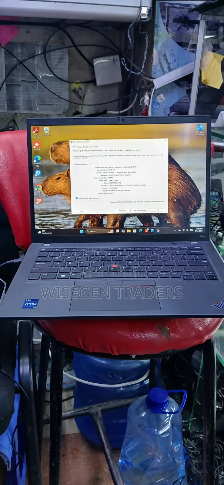 Laptop Lenovo ThinkPad P14s 48GB Intel Core i7 SSD 1T