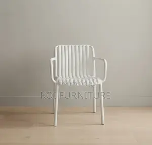 Home Chairs; White Classical Armed Home Dining Chairs