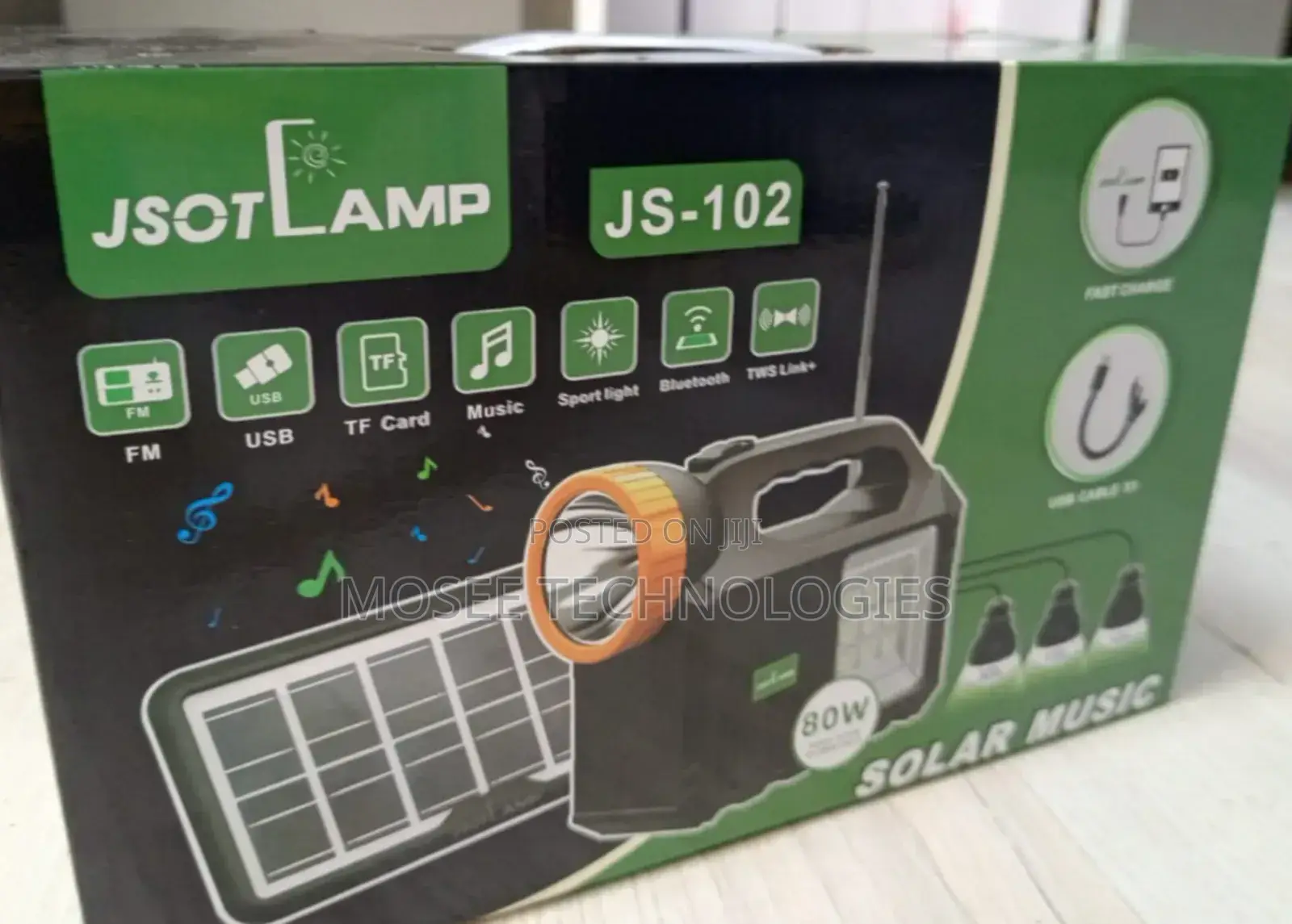 JSOT 102 Portable Solar Lighting System