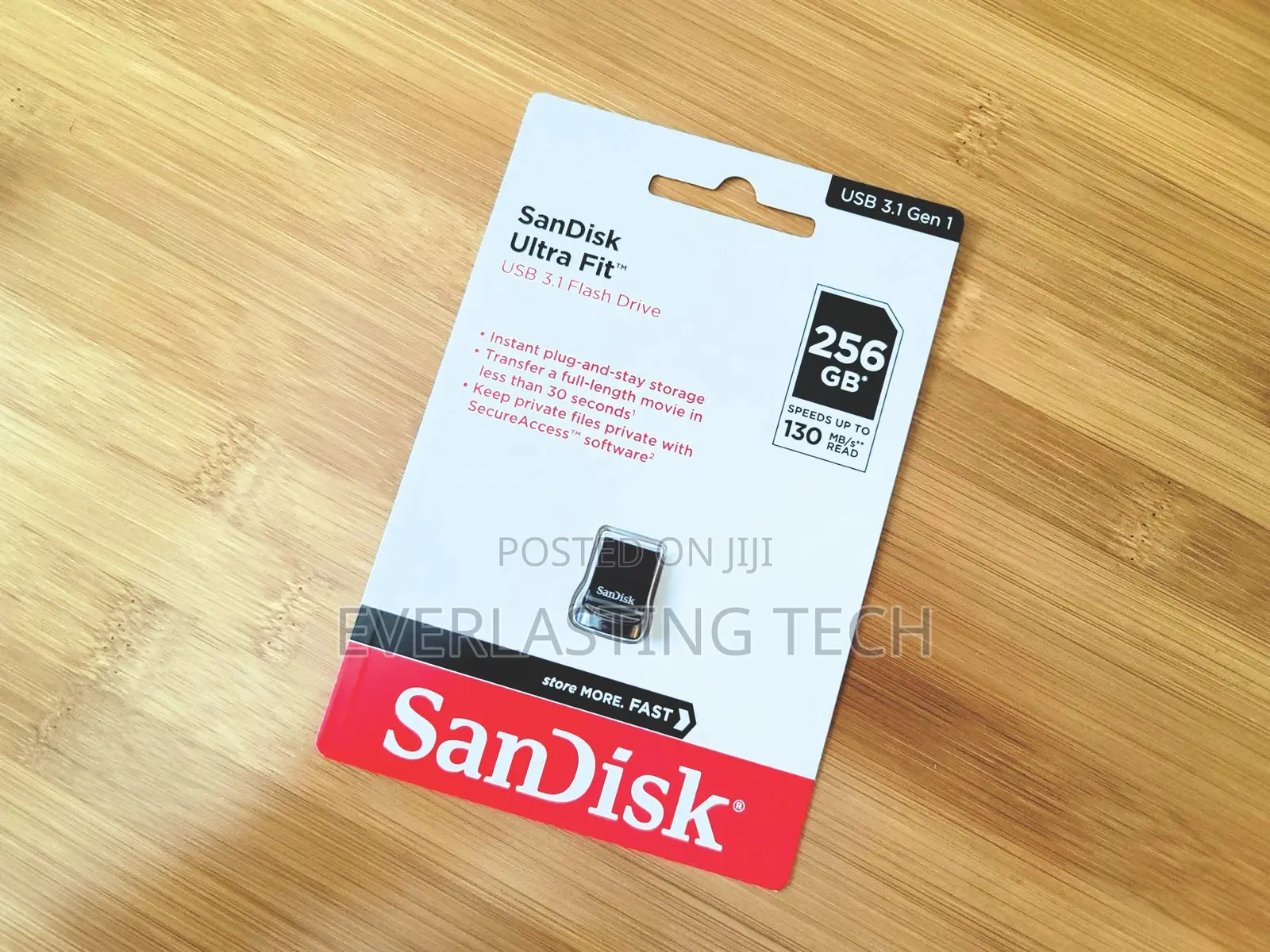 SanDisk Ultra Fit USB 3.2 Flash Drive 256GB