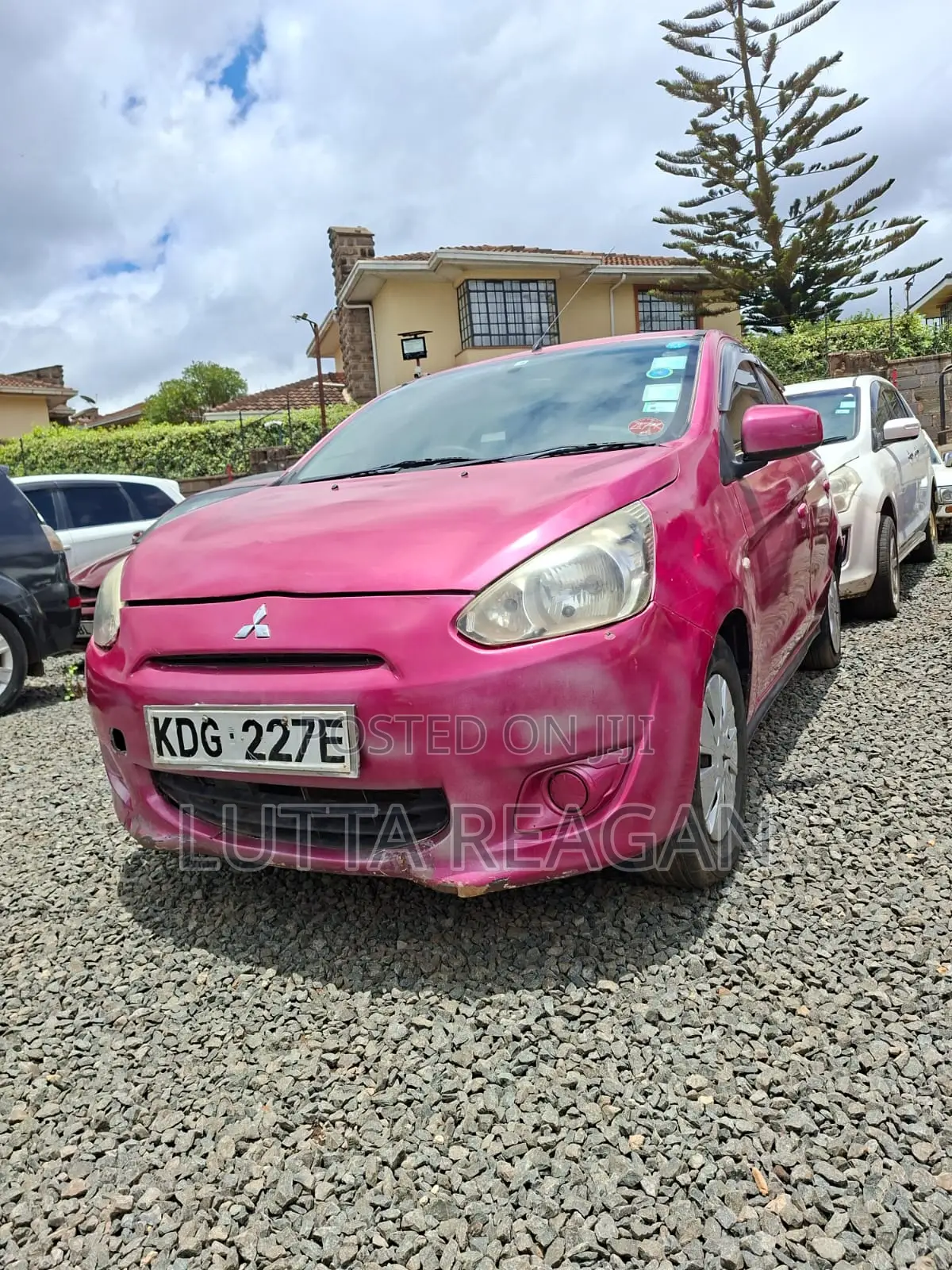 Mitsubishi Mirage 2014 Pink