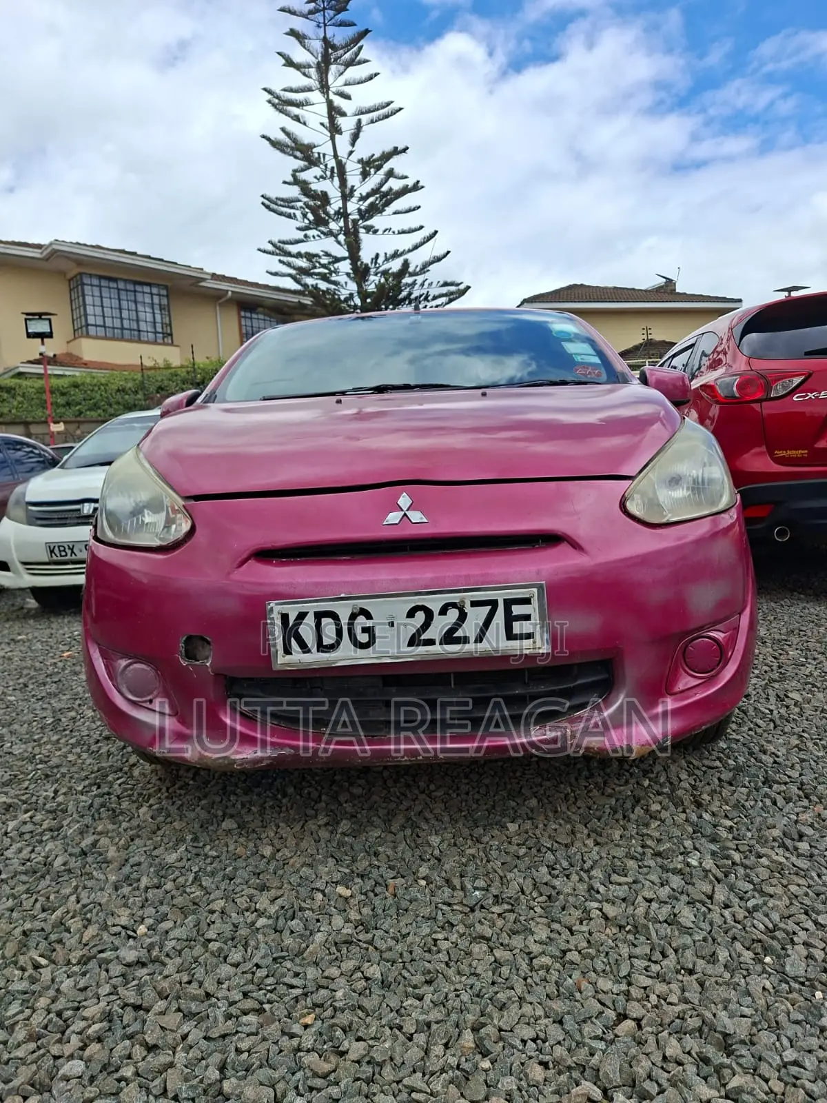 Mitsubishi Mirage 2014 Pink
