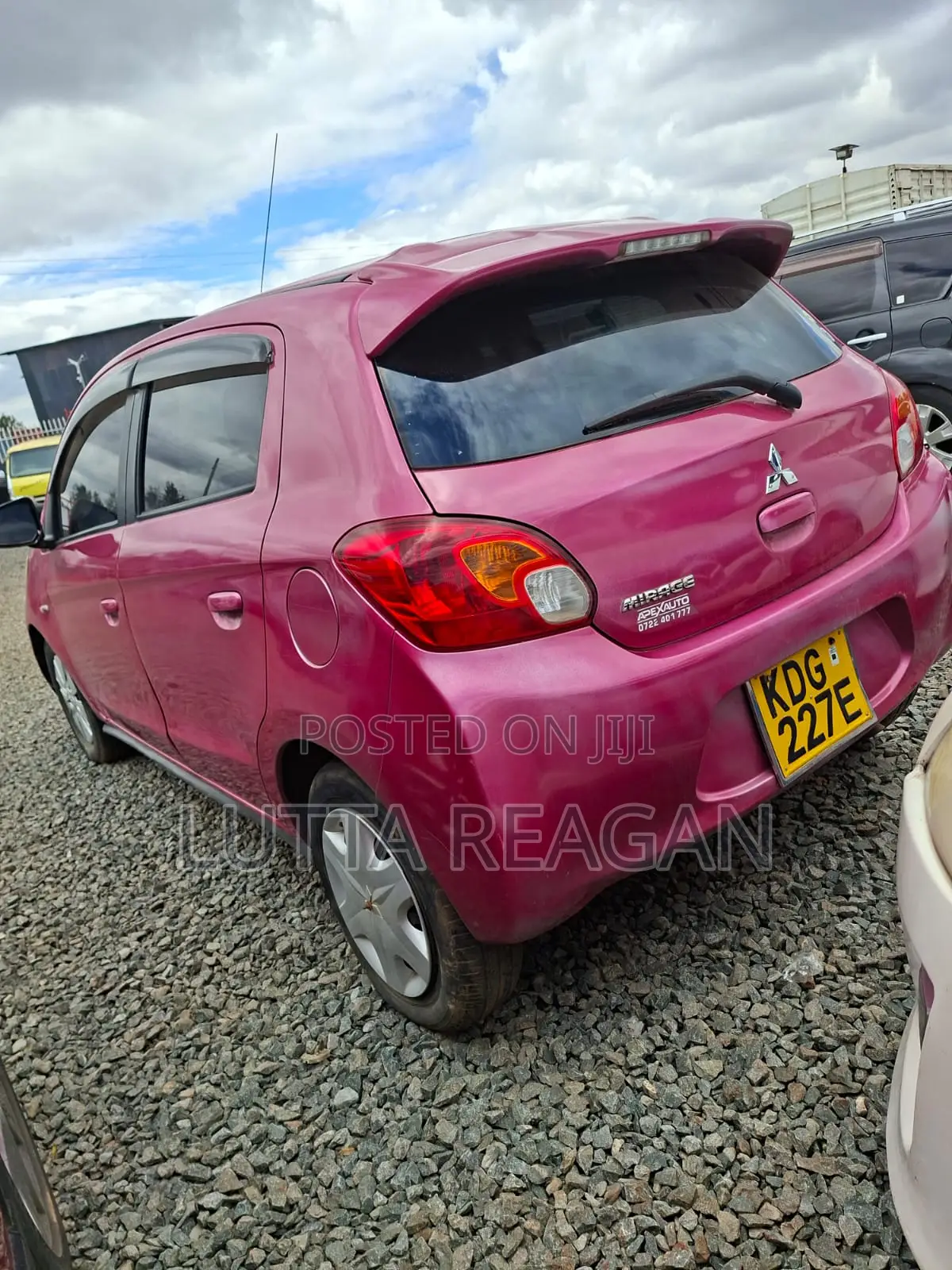 Mitsubishi Mirage 2014 Pink