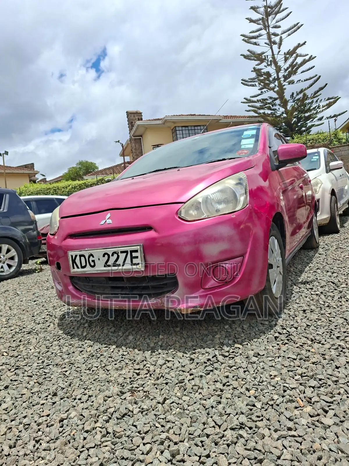Mitsubishi Mirage 2014 Pink