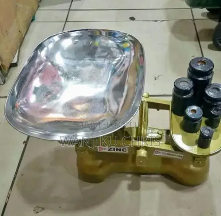 Zinc Analogue Weighing Scale