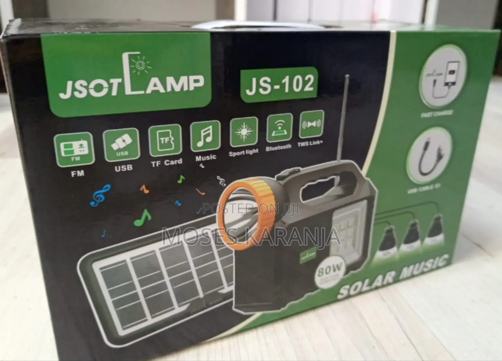 JSOT 102 Solar LED Home Lighting Kit