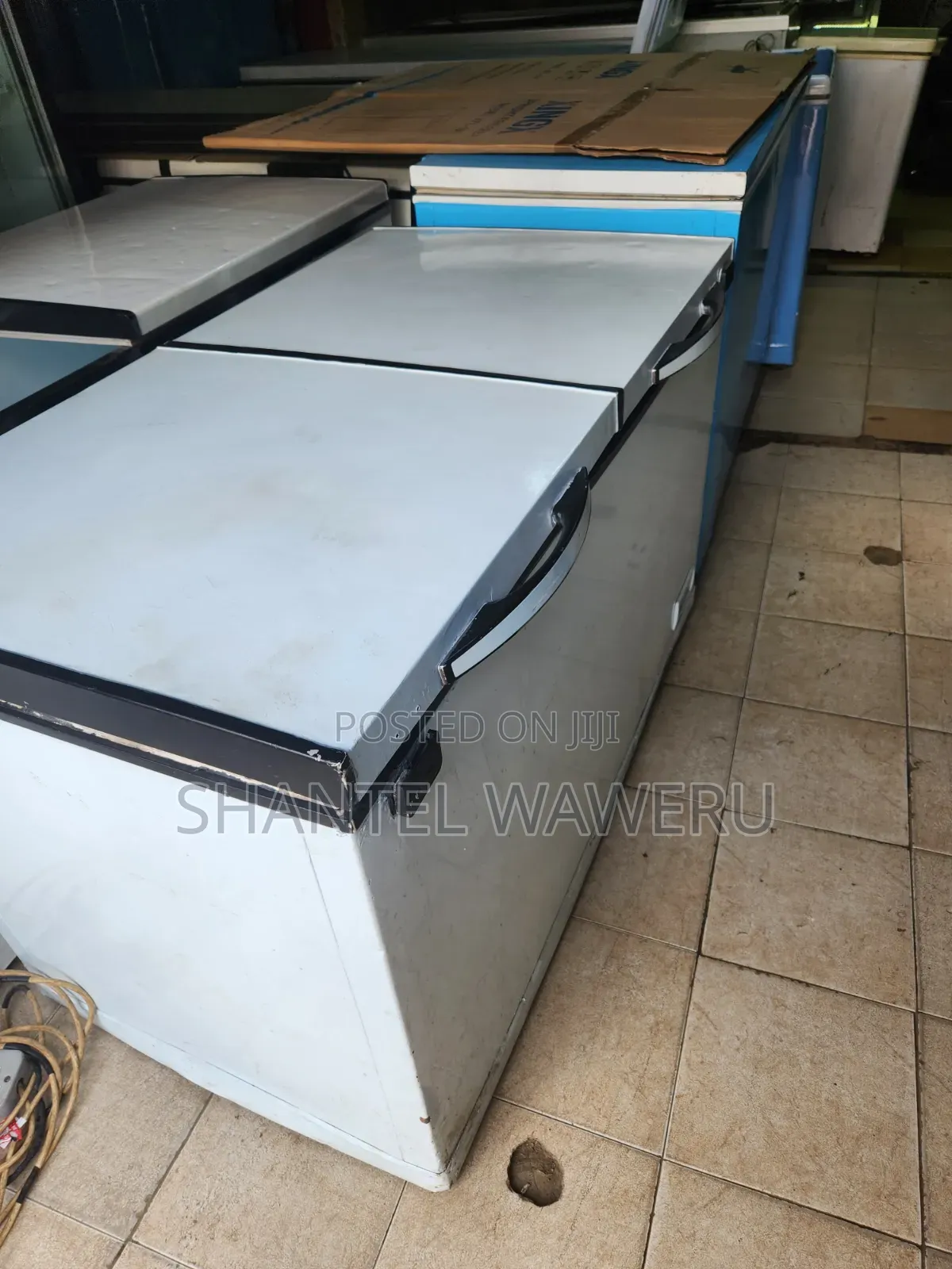 Double 2 Door Freezer 500litres