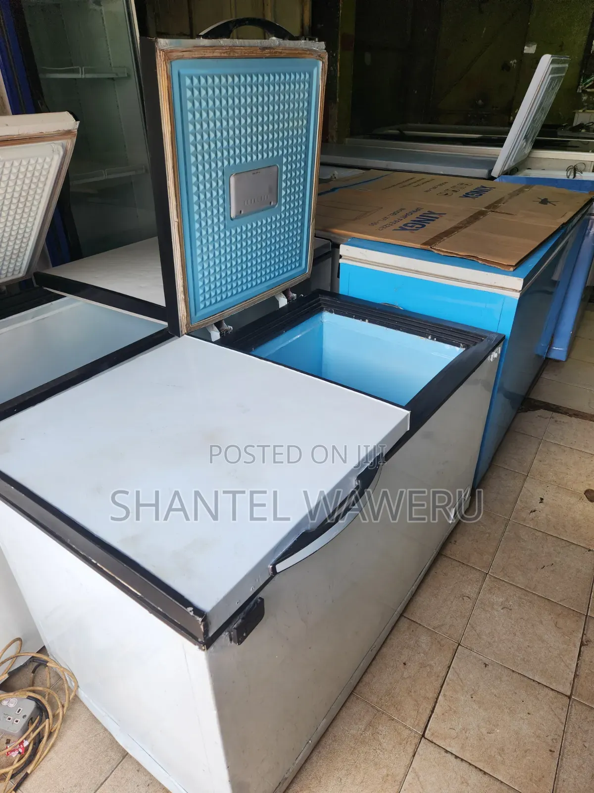 Double 2 Door Freezer 500litres