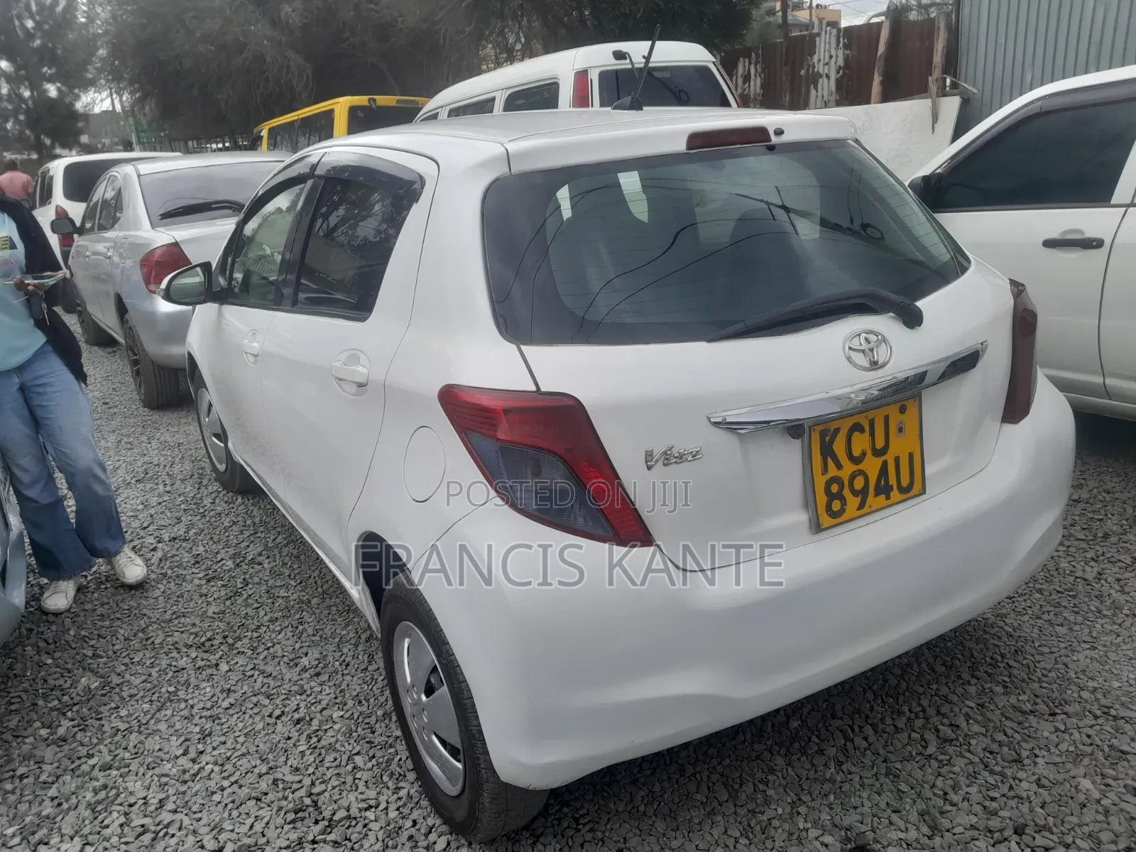 Toyota Vitz 2012 White