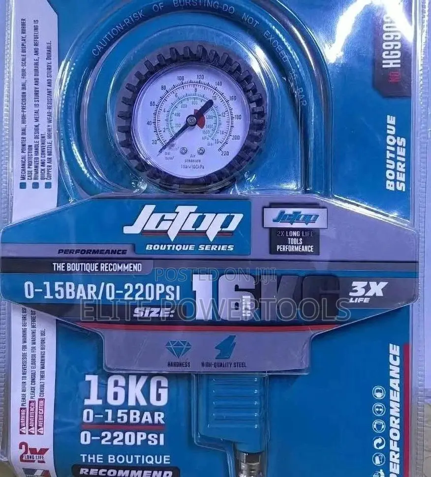 Jctop Tyre Pressure Gun Without Oil