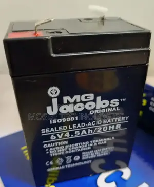 MG Jacobs 6V 4.5Ah Rechargeable Battery