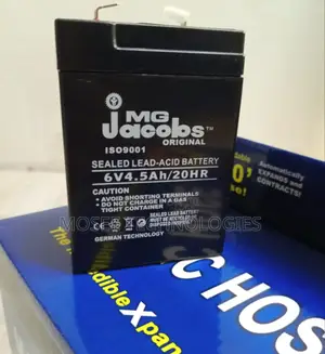 MG Jacobs 6V 4.5Ah Rechargeable Battery